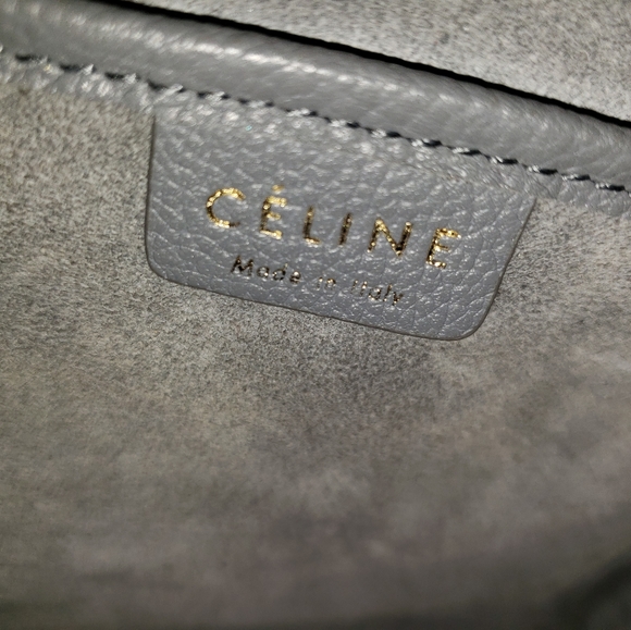 Baby Drummed Calfskin Nano Luggage Kohl - Picture 3 of 4